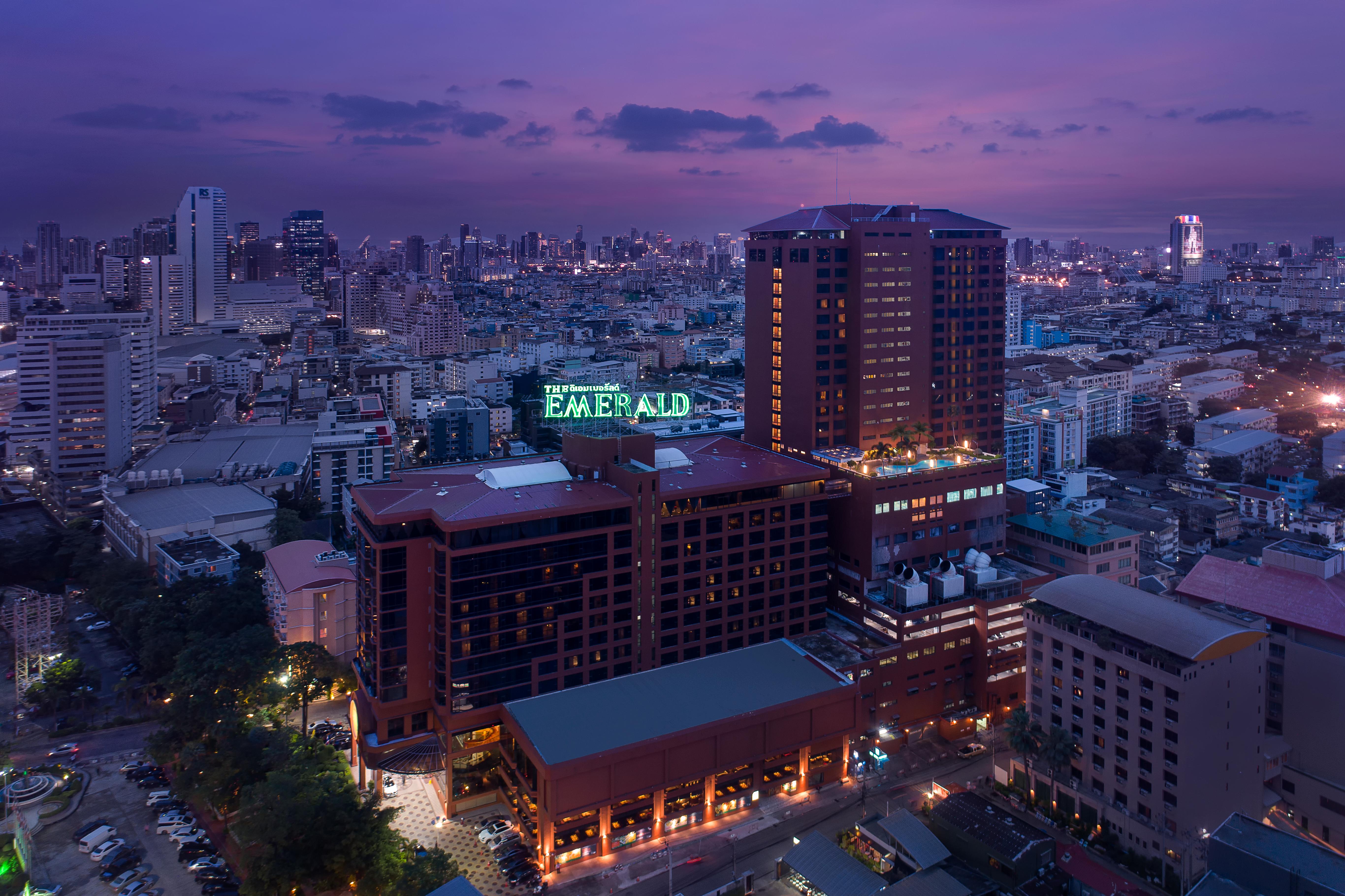 The Emerald Hotel Banguecoque Exterior foto
